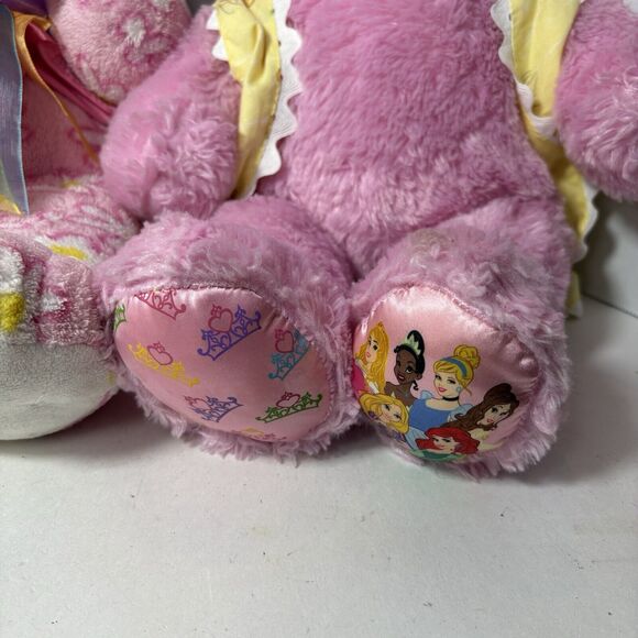 Build A Bear Pink 16" Plush Lot of 2 Bunny Rabbit Daisy & Disney Princess Bear C - Picture 9 of 16